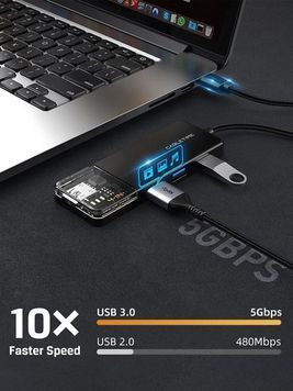USB-хаб Cabletime CB02B 4 ports DC484145 фото