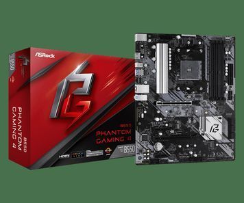 Материнська плата ASRock B550 PHANTOM GAMING 4 (ATX 4xDDR4 4533 HDMI 1xM.2 RGB) IT576 фото