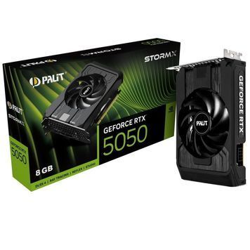 Відеокарта GF RTX 5050 8GB GDDR6 StormX Palit (NE65050019P1-GB2070F) DC565943 фото
