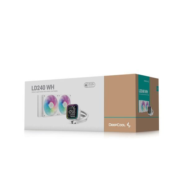 Система водяного охлаждения DeepCool LD240 White (R-LD240-WHDMMN-G-1) DC535258 фото