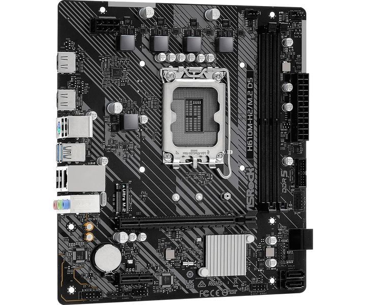 Материнская плата ASRock H610M-H2/M.2 D5 Socket 1700 DC482999 фото