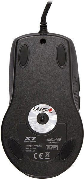 Мышь A4Tech XL-750BK-B Black DC18857 фото