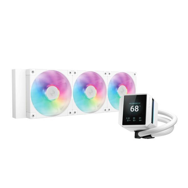 Система водяного охлаждения DeepCool Mystique 360 ARGB White (R-LX360-WHDSNMCP-G-1) DC535264 фото