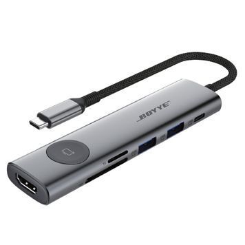 USB-хаб Boyye UC-721 USB Type-C 7-в-1 DC533689 фото