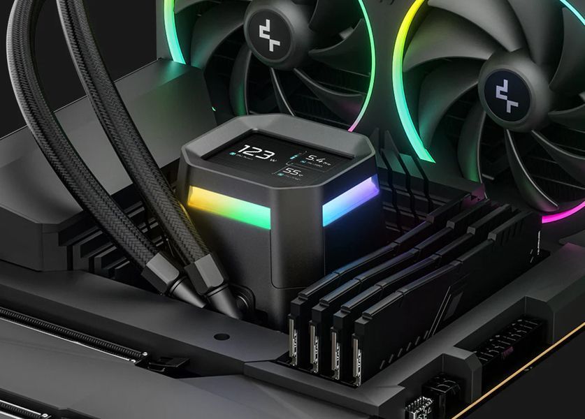 Система водяного охлаждения DeepCool LM360 Black (R-LM360-BKDMMC-1) DC585368 фото