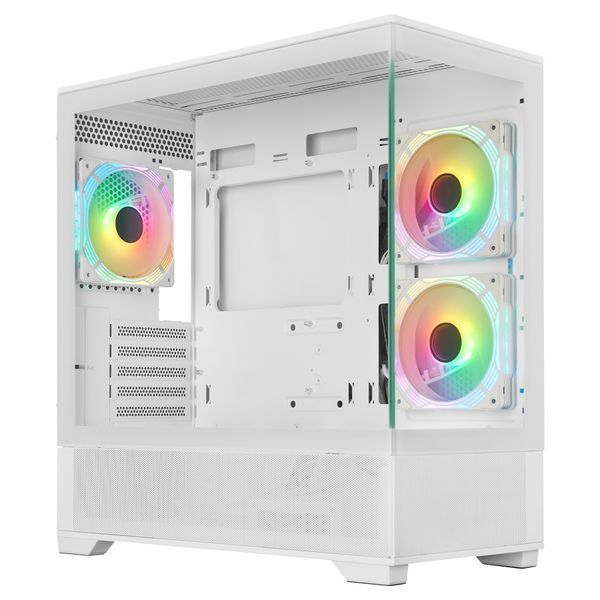 Корпус Prologix Axon GM-03AW Glass White DC543748 фото