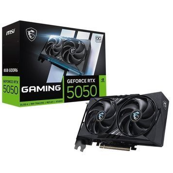 Видеокарта GF RTX 5050 8GB GDDR6 Gaming OC MSI (GeForce RTX 5050 8G GAMING OC) DC561253 фото