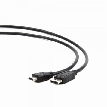 Кабель Cablexpert (CC-DP-HDMI-1M) DisplayPort-HDMI, 1м, чорний DC169313 фото