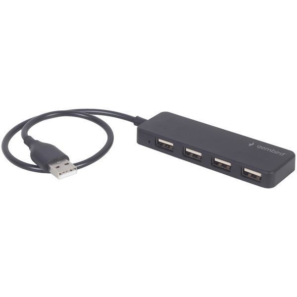 USB-хаб Gembird 4 ports Black (UHB-U2P4-06) DC448144 фото