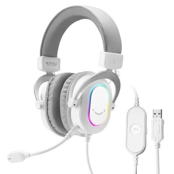 Гарнитура Fifine RGB H6W White DC531551 фото