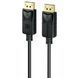 Кабель Promate DPLink-200 DisplayPort - DisplayPort V 1.4 (M/M), 2 м, Black DC541640 фото 1