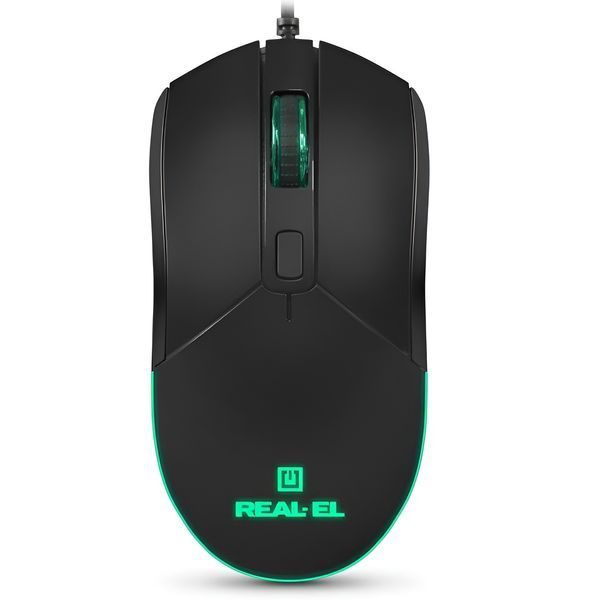 Мышь REAL-EL RM-515 Black DC579737 фото