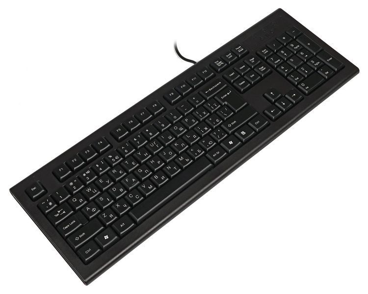Клавіатура A4Tech KR-85 PS/2 Black DC18670 фото