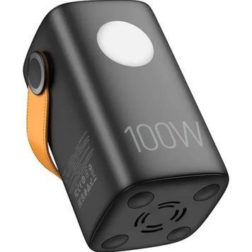 Зовнішній акумулятор (павербанк) Hoco DB160 Astrum 60000mAh 100W Black IT561 фото