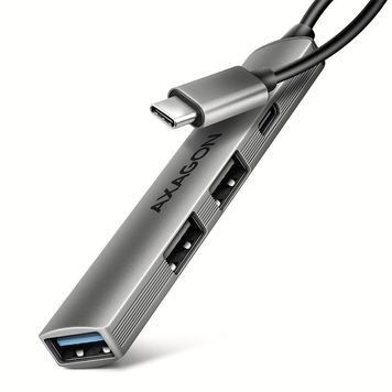 Концентратор USB3.2 4PORT 0.12M HUE-STC AXAGON EL1453400 фото