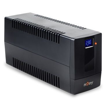 ИБП NJOY Horus Plus 800 (PWUP-LI080H1-AZ01B) Lin.int., AVR, 2 x евро, USB, LCD, пластик DC314029 фото