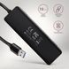 Хаб AXAGON HUE-C1A USB-A 5Гбит/с TRAVEL hub, 20см Type-A, Черный EL1438780 фото 5