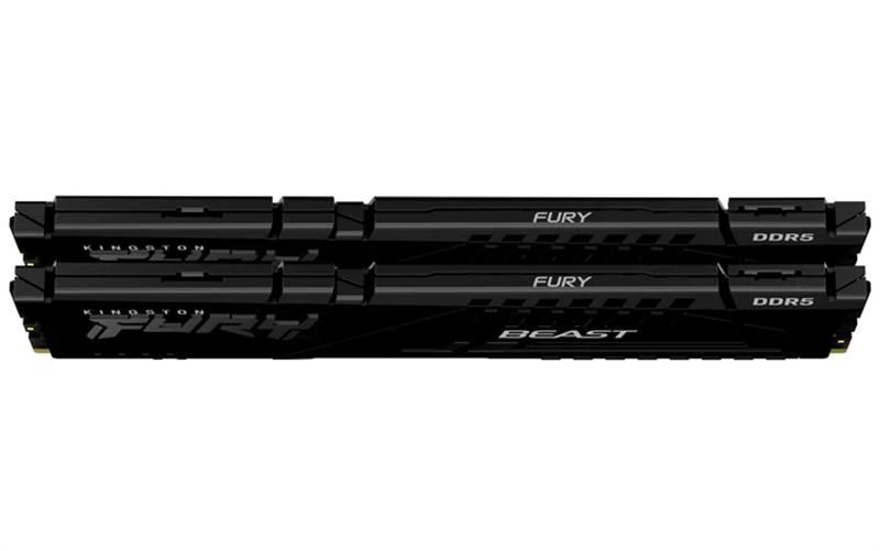 Модуль памяти DDR5 2x8GB/5600 Kingston Fury Beast Black (KF556C40BBK2-16) DC521570 фото