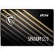 Накопитель SSD 240GB MSI Spatium S270 2.5" SATAIII 3D TLC (S78-440N070-P83) DC425584 фото 1