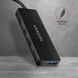 Хаб AXAGON HUE-G1A SuperSpeed USB SLIM hub, кабель 14см Type-A, Черный EL1438784 фото 5