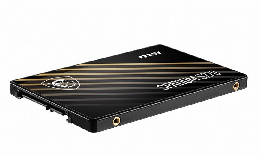 Накопитель SSD 240GB MSI Spatium S270 2.5" SATAIII 3D TLC (S78-440N070-P83) DC425584 фото