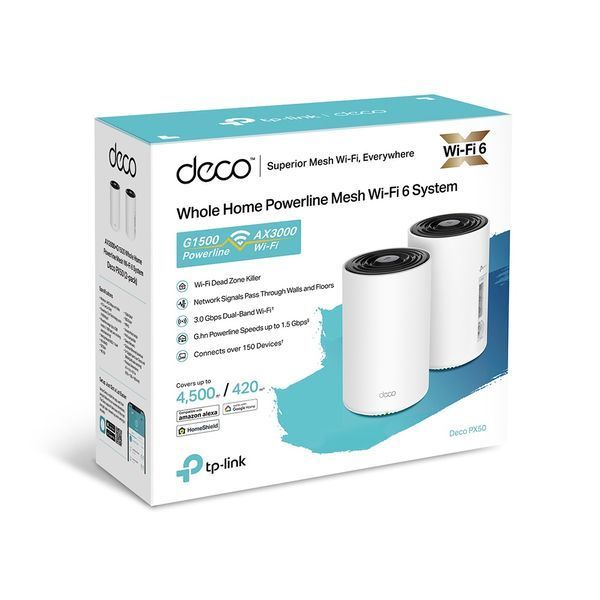 WiFi Mesh-система TP-Link Deco PX50(2-pack) DC485461 фото