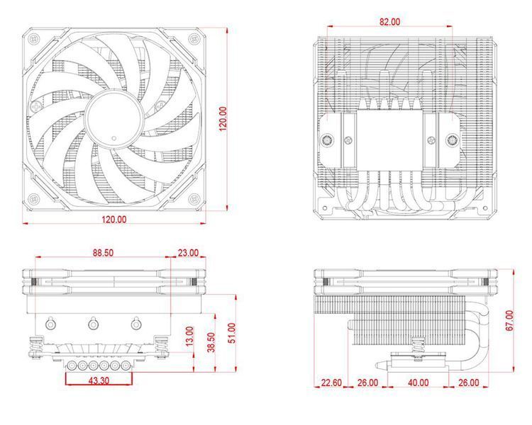 Кулер процессорный ID-Cooling IS-67-XT Black DC514924 фото