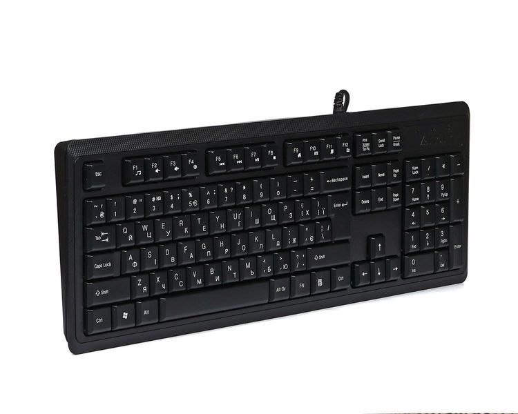 Клавіатура A4Tech KR-92 Black DC234296 фото