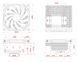 Кулер процессорный ID-Cooling IS-67-XT White DC514925 фото 7