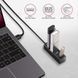 Хаб AXAGON HUE-M1AL SuperSpeed USB-A MINI hub, USB-A кабель 120см, Черный EL1438787 фото 3
