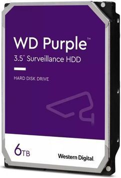 Жесткий диск WD Purple 6TB/3.5/5400/256/S3.0 (WD64PURZ) IT76 фото