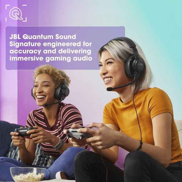 Навушники JBL Quantum 200 Чорний (JBLQUANTUM200BLK) EL1318222 фото