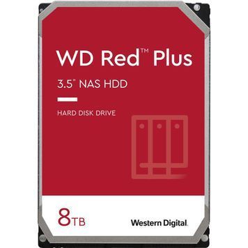 Накопичувач HDD SATA 8.0TB WD Red Plus 5640rpm 256MB (WD80EFPX) DC541663 фото