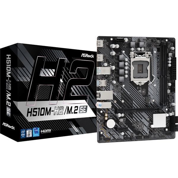 Материнская плата ASRock H510M-H2/M.2 SE Socket 1200 DC524379 фото