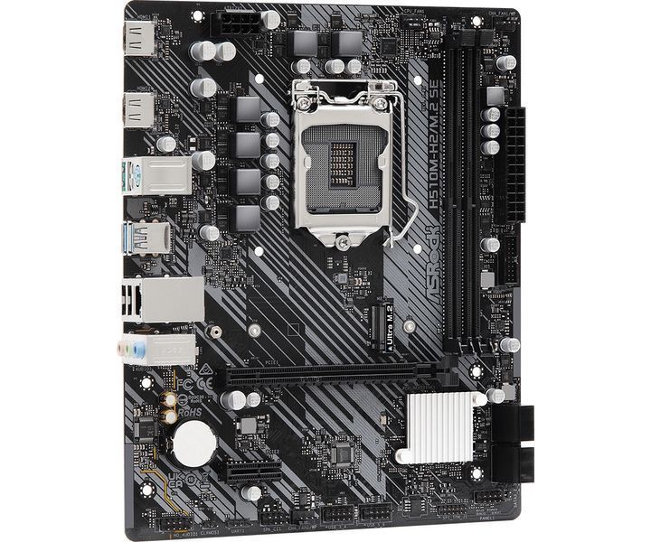Материнская плата ASRock H510M-H2/M.2 SE Socket 1200 DC524379 фото