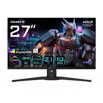 Монитор GIGABYTE 27" AORUS FO27Q5P EK 500Hz EL1458220 фото