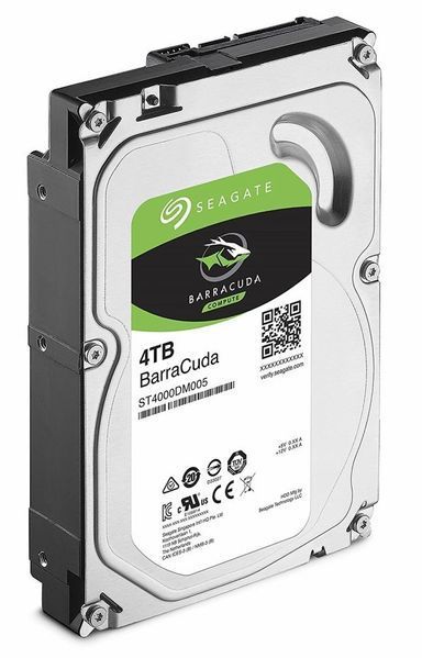 Накопичувач HDD SATA 4.0TB Seagate BarraCuda 5400rpm 256MB (ST4000DM004) DC185548 фото