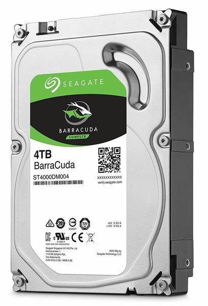Накопичувач HDD SATA 4.0TB Seagate BarraCuda 5400rpm 256MB (ST4000DM004) DC185548 фото