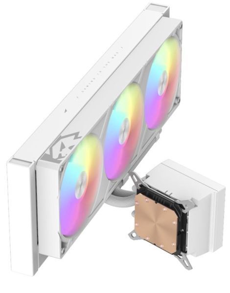 Система водяного охлаждения GAMEMAX 9503-0100R0058 (GLACIER 360 LCD WH) EL1451172 фото