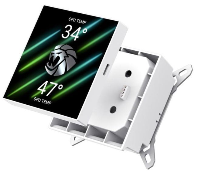 Система водяного охлаждения GAMEMAX 9503-0100R0058 (GLACIER 360 LCD WH) EL1451172 фото