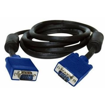 Кабель Atcom VGA - VGA (M/M), HD15, 1080p, с 2-мя фер. кольцами, 1.8 м, черный (15261) DC55440 фото