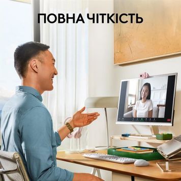 Веб-камера Logitech Brio 100 Rose (960-001623) DC480776 фото