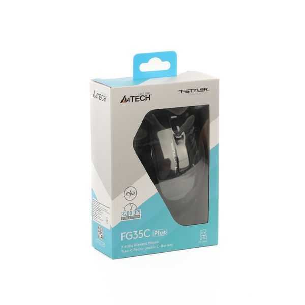 Мышь беспроводная A4Tech Fstyler FG35C Plus Grey DC588027 фото