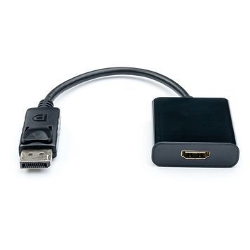 Переходник Atcom DisplayPort - HDMI (M/F), 0.1 м, Black (16852) DC66629 фото