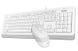 Комплект (клавіатура, миша) A4Tech F1010 White DC267533 фото 3