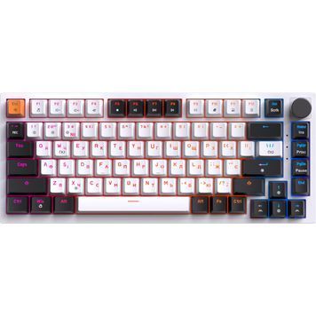 Клавіатура GamePro MK160W Red з Hot-Swap RGB White DC531268 фото