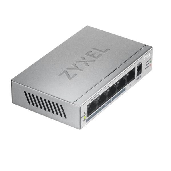 Комутатор ZYXEL GS1005HP (GS1005HP-EU0101F) DC284252 фото