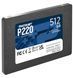Накопичувач SSD 512GB Patriot P220 2.5" SATAIII TLC (P220S512G25) DC448011 фото 2