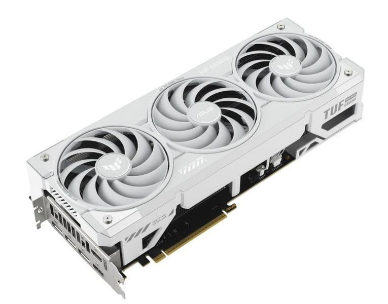 Видеокарта GF RTX 5070 Ti 16GB GDDR7 TUF Gaming OC White Asus (TUF-RTX5070TI-O16G-WHITE-GAMING) DC556684 фото