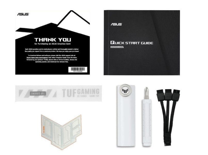 Видеокарта GF RTX 5070 Ti 16GB GDDR7 TUF Gaming OC White Asus (TUF-RTX5070TI-O16G-WHITE-GAMING) DC556684 фото